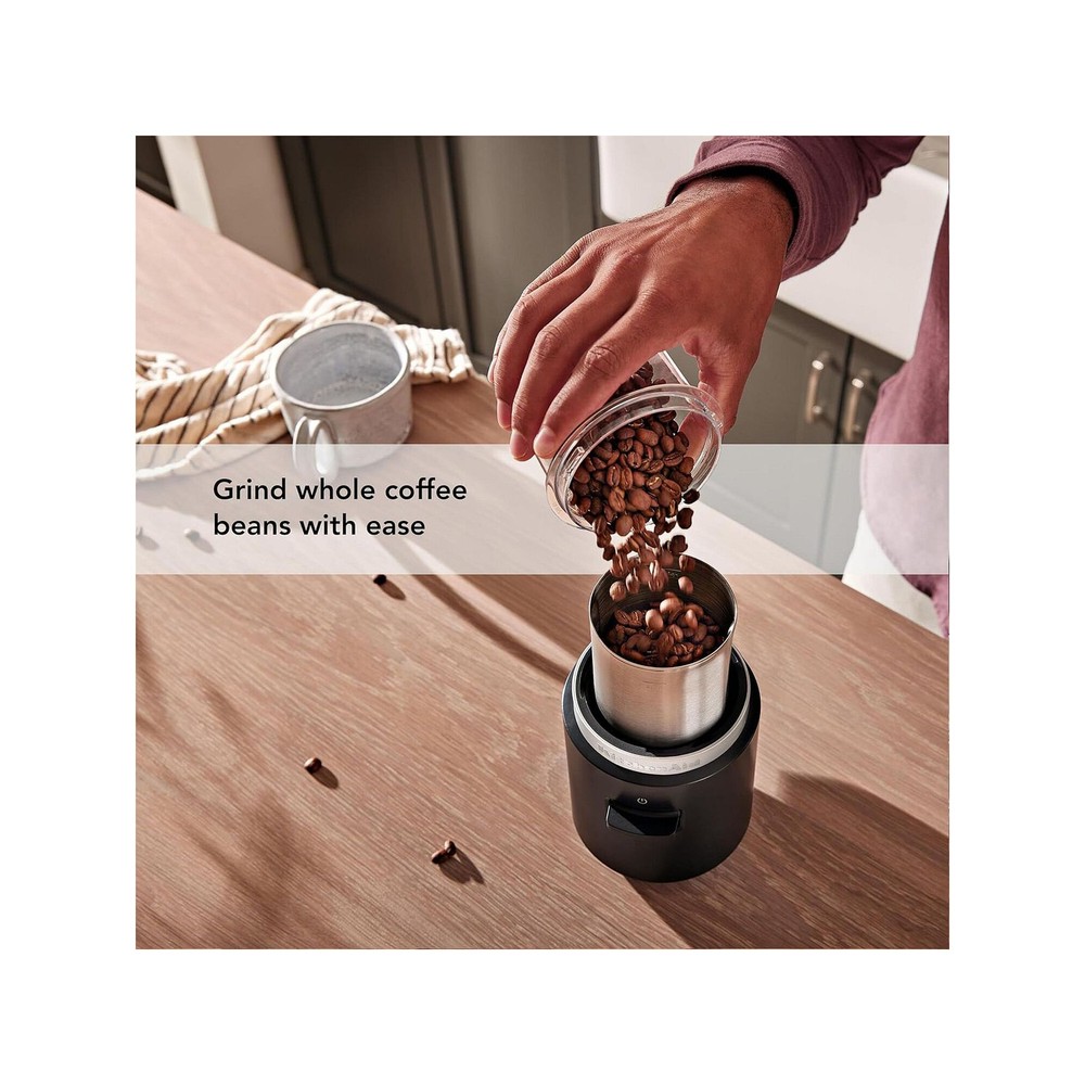 Kitchenaid Go Cordless Blade Coffee Grinders - BLACK ONE SIZE