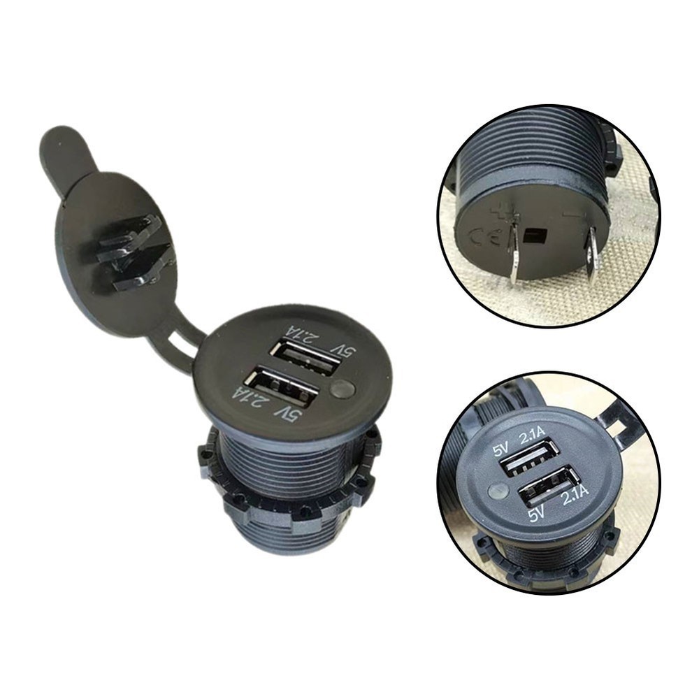 Yachts Buses USB Socket Dual USB Chargers USB Data Cable Vehicle Connection