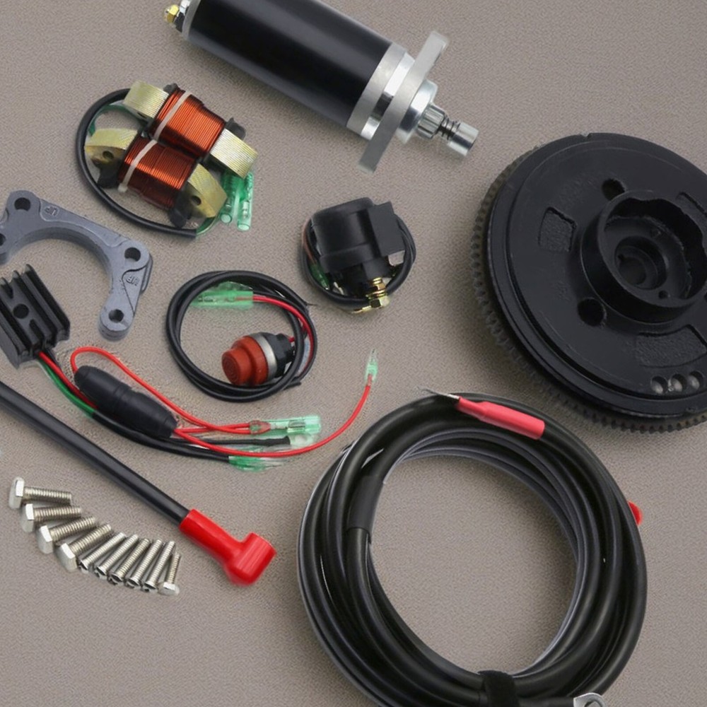 Electrical Start Conversion Kit for Mercury 4 Stroke 9.9HP Outboard Motor