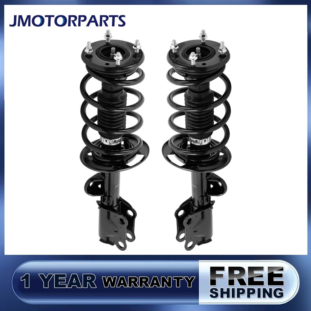 2PCS Front Complete Struts w/ Coil Spring Assembly For Ford Taurus 2013-2019