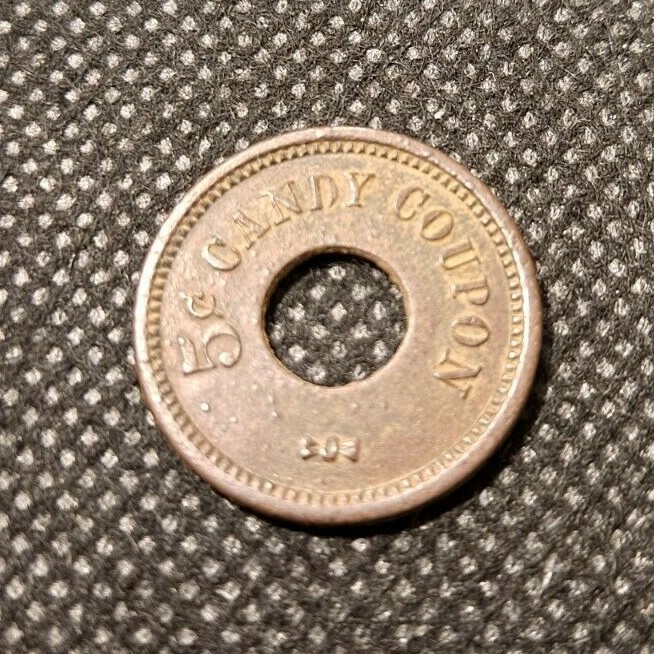 1925 CANDY COUPON TOKEN!   e5110UXX