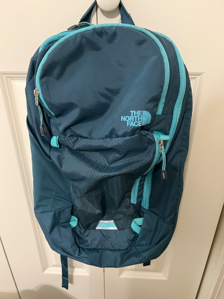 North face backpack- blue/teal