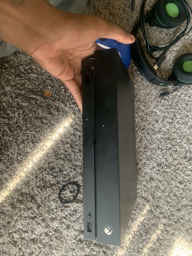 Microsoft Xbox One X Console Bundle with Controller, Headset, Power & HDMI Cable