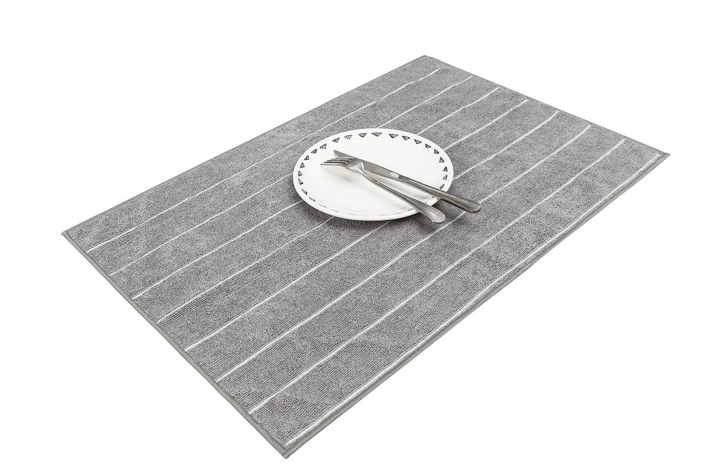 Microfiber Kitchen Towels - Super Absorbent, Soft and Solid Color Dish Towels, 8