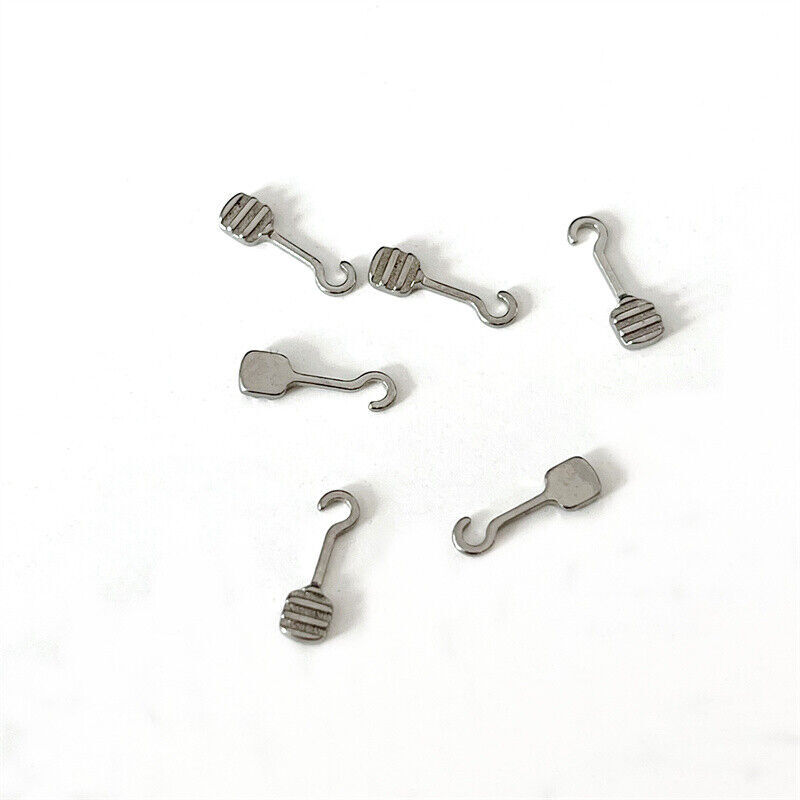 Dental Orthodontic Bonding Traction Crimpable Hook Adhesive Hook Right Left Long