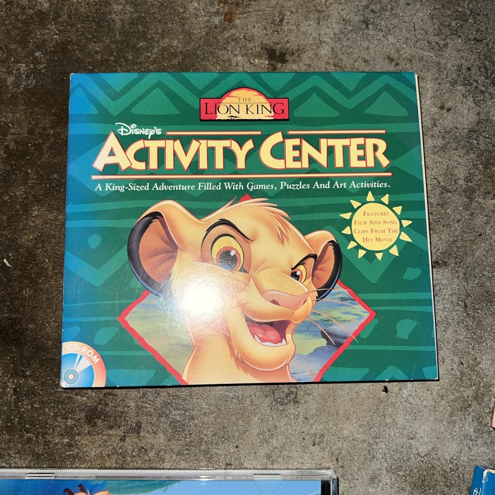 Disney Interactive Animated Storybook Software CD-ROM PC & Mac