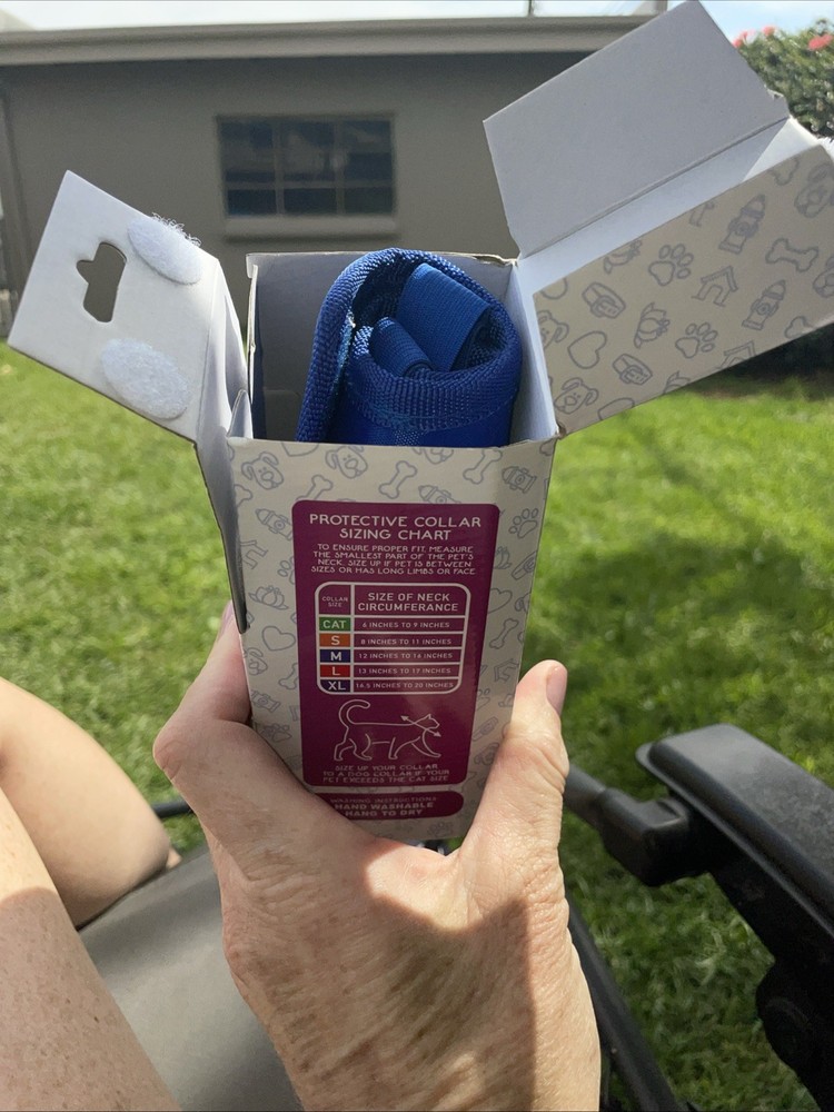 XS Cat Cone Calm Paws Behavior Support Pet Care Solutions Antilicking