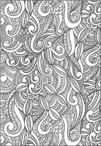 Bendon Adult Coloring Book, Patterns - 40 Images