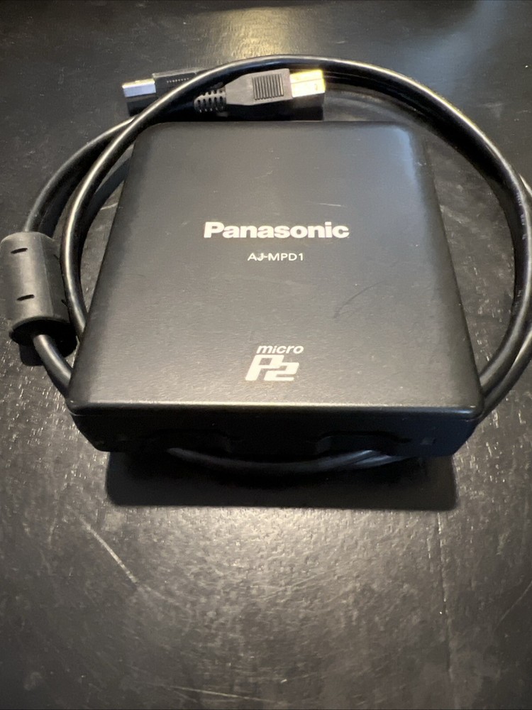 Panasonic AJ-MPD1G Dual MicroP2 memory card reader USB 3.0
