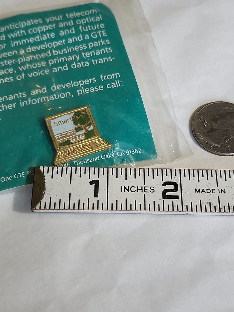 GTE Smart Park Lapel Hat Jacket Pin