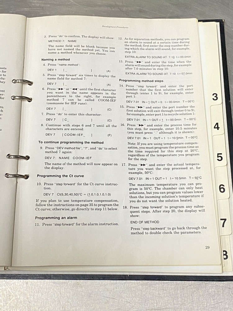 Pharmacia Phast System - Users Guide / Instruction / Manual