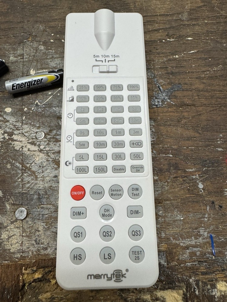 Remote for Merrytek Sensor Lighting applications