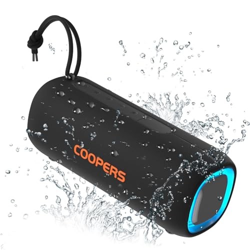 Portable Bluetooth Speaker, Wireless Bluetooth Speaker with Clear Loud Black