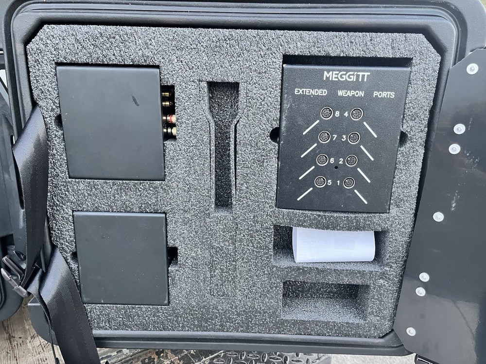 Meggitt FATS Firearms Training Simulator Rack Controller & SKB Shock Case Untest
