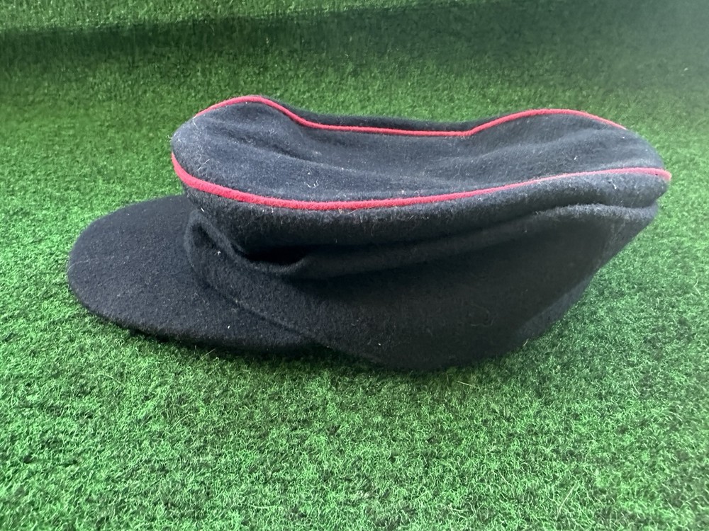 Original West German Firemans M43 Style Wool Hat Fire Service