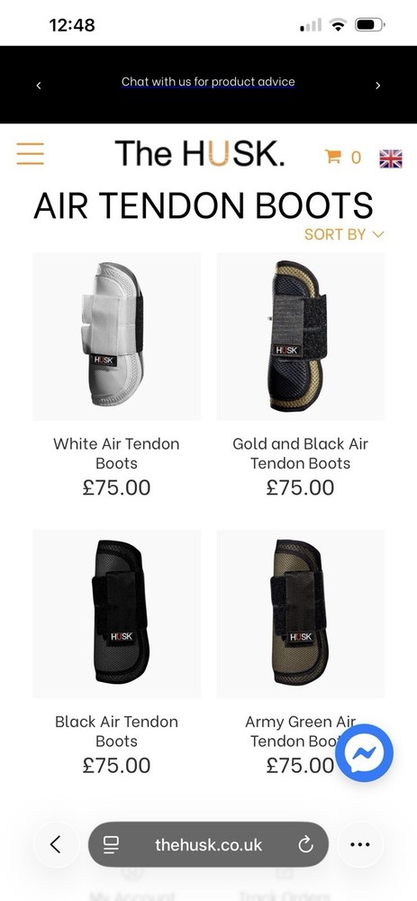 HUSK Tendon Boots L