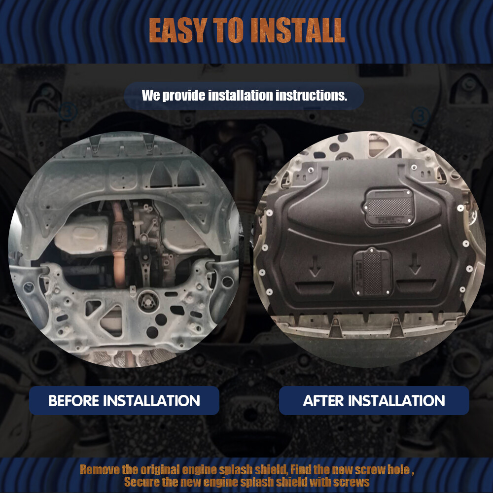 For VW Jetta 2007-2017 Front Engine Splash Shield Engine Cover Case Guard