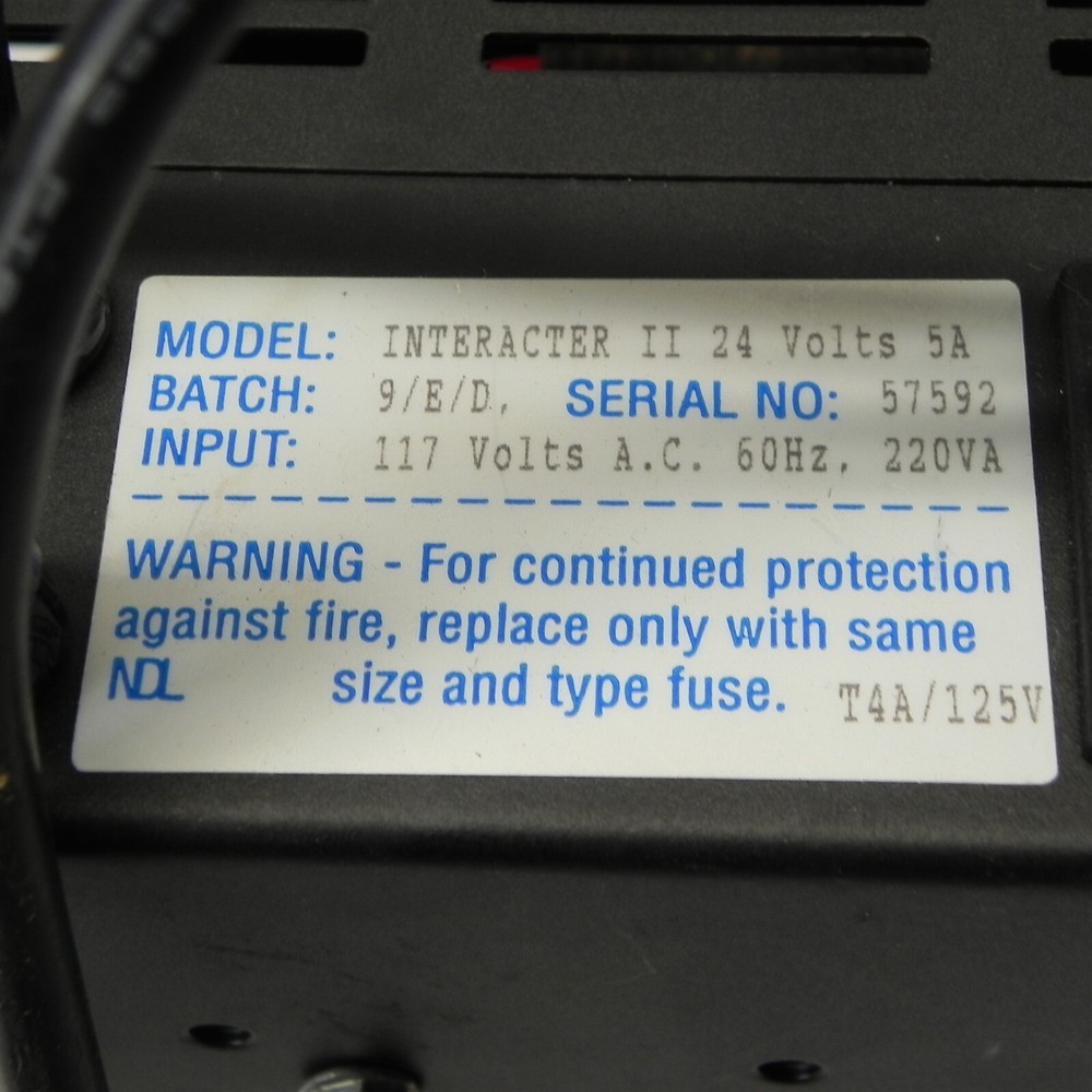 Smith-Root PS2405 For LR-24 Electrofisher System Timing Battery Charger