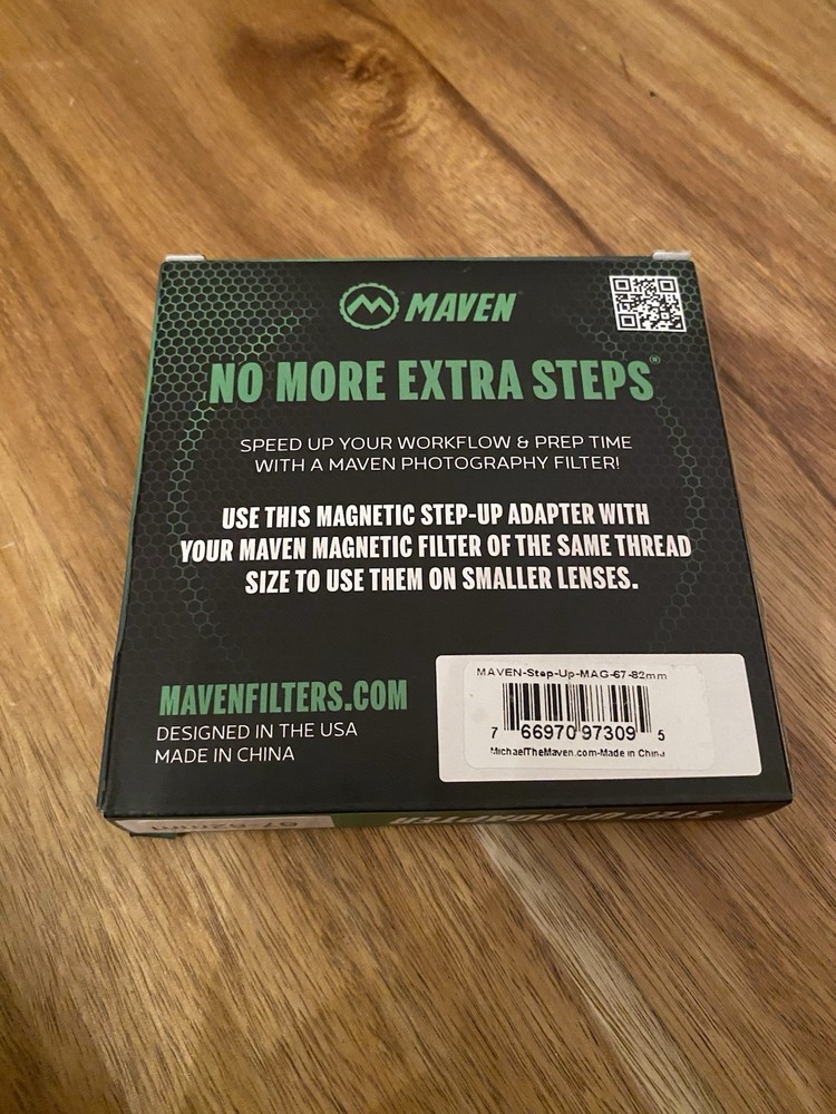 Maven Filters - Step up Adapter 67-82mm