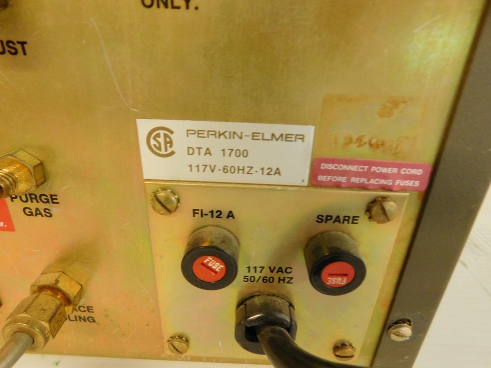 PERKIN ELMER DTA1700 DIFFERENTIAL THERMAL ANALYZER (BSP73)