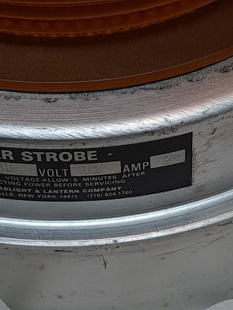 Star Strobe Light Beacon Model 200AH, 12 VOLT, NR