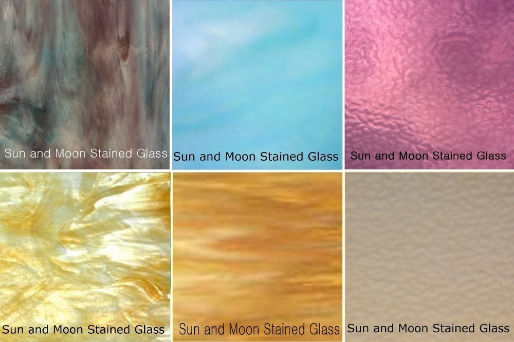 Glass Stained Glass Sheets - Variety Pack