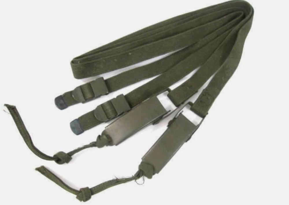 Early Vietnam War Canvas Packboard Pack Strap MINT