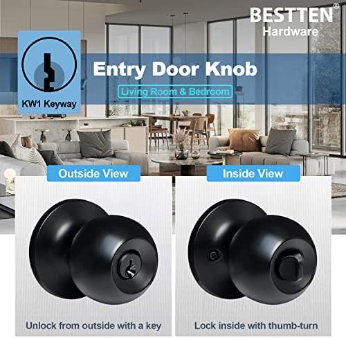 Entry Door Lock Knob