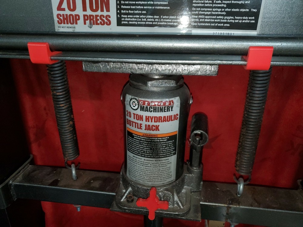 Handle Rack Accessory FITS Harbor Freight 12 & 20 Ton Hydraulic Press