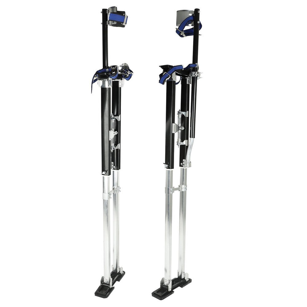 Drywall Stilts Painters Walking Finishing Tools - Adjustable 48" - 64" Black