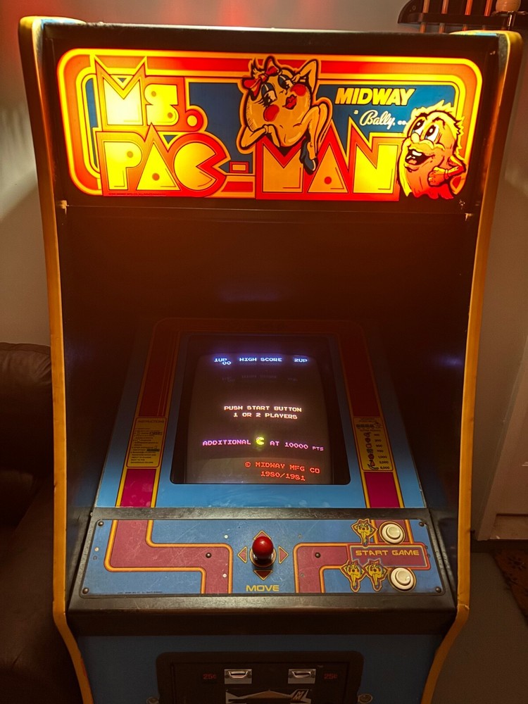 Ms. Pac-Man Arcade Console