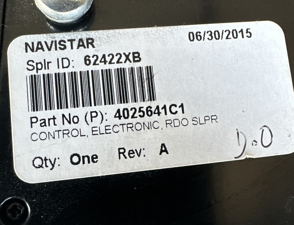 ✅ 2016 International PROSTAR Sleeper Radio Control Navistar OEM ✅