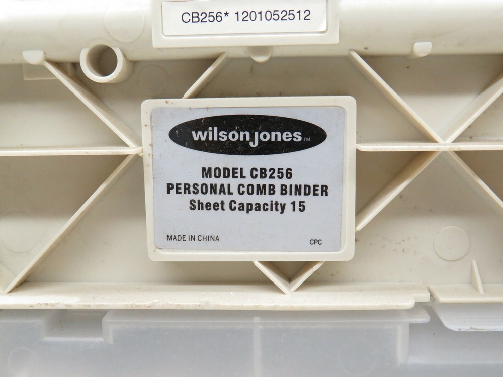 Wilson Jones CB256 Manual Precision Binding System