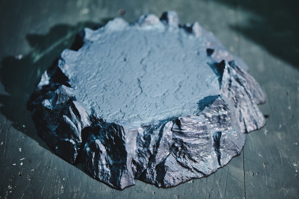 3D Printed Rock Base - 1:12 Scale