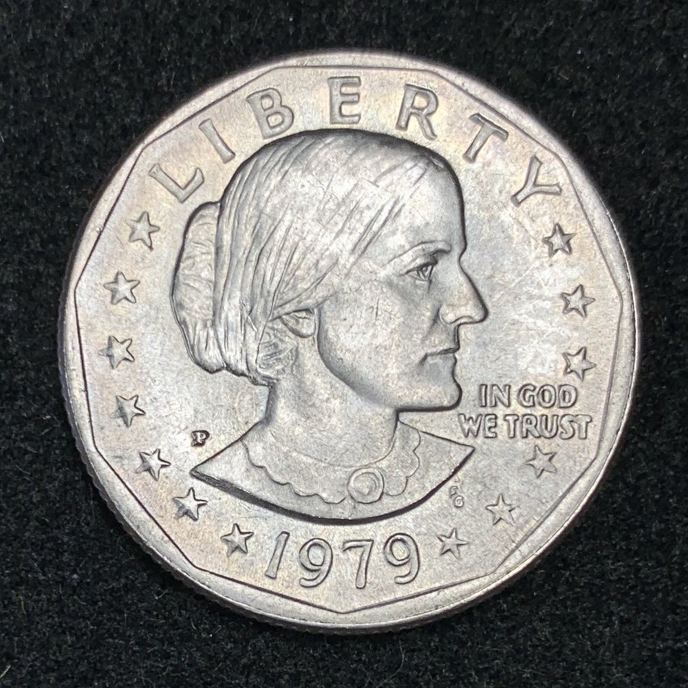 1979-P Susan B. Anthony Dollar