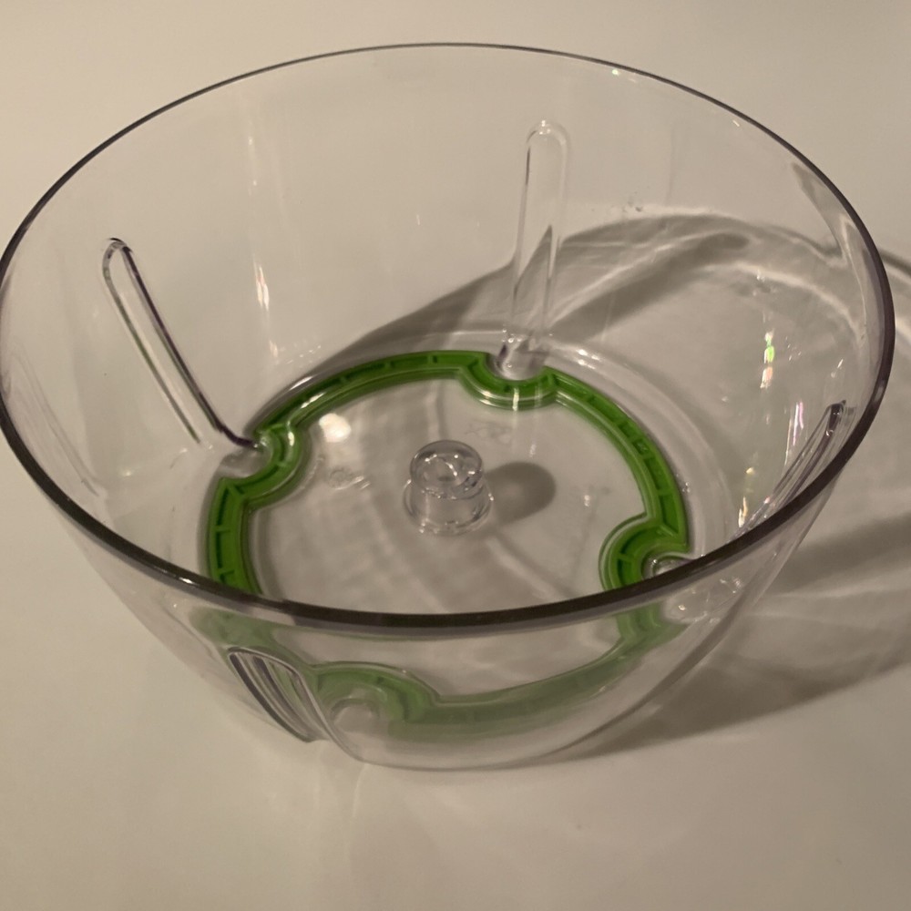 Tupperware Manual Food Chopper Processor Quick Chef Pro Bowl Replacement 5578B-1