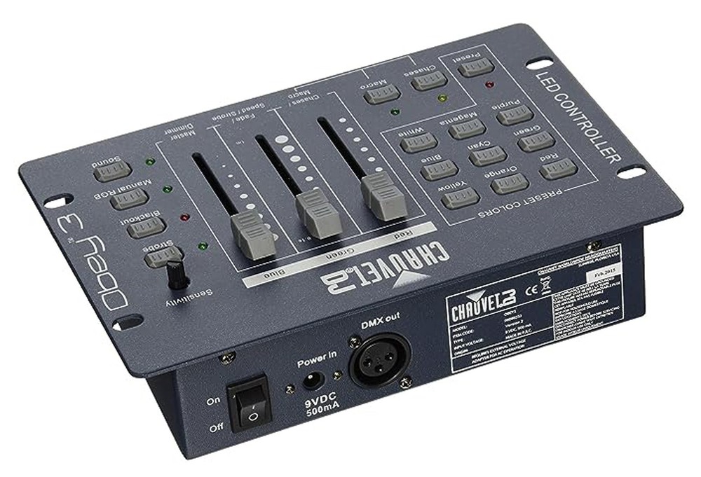 Chauvet Obey 3 DMX-512 LED Light Controller w/ DMX Cable