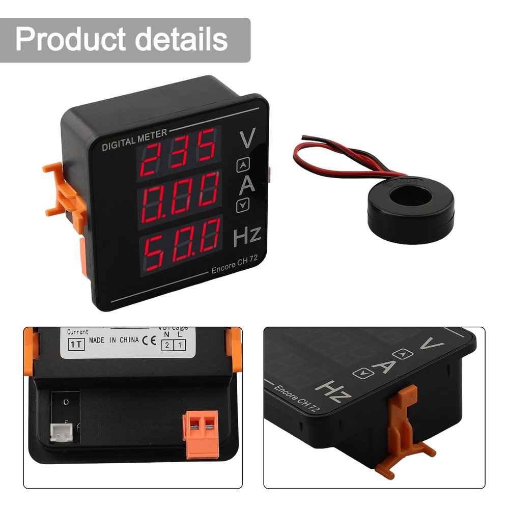 User Friendly Digital Display Meter for Accurate AC Voltage Measurements