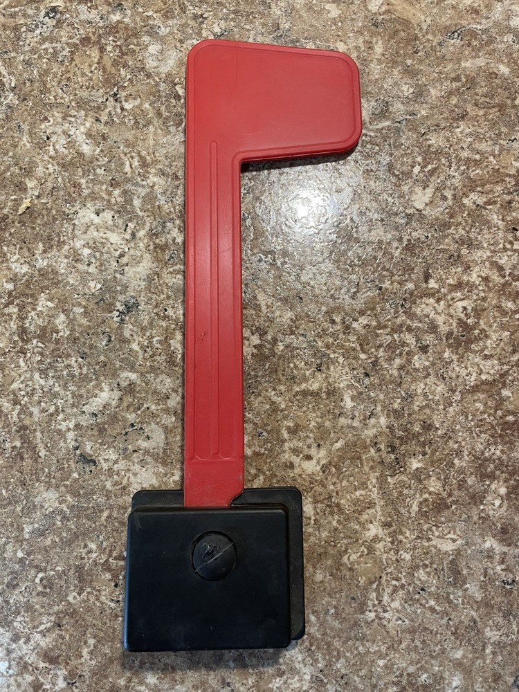 PostMaster Mailbox Replacement Flag Kit Rust Proof Plastic Red