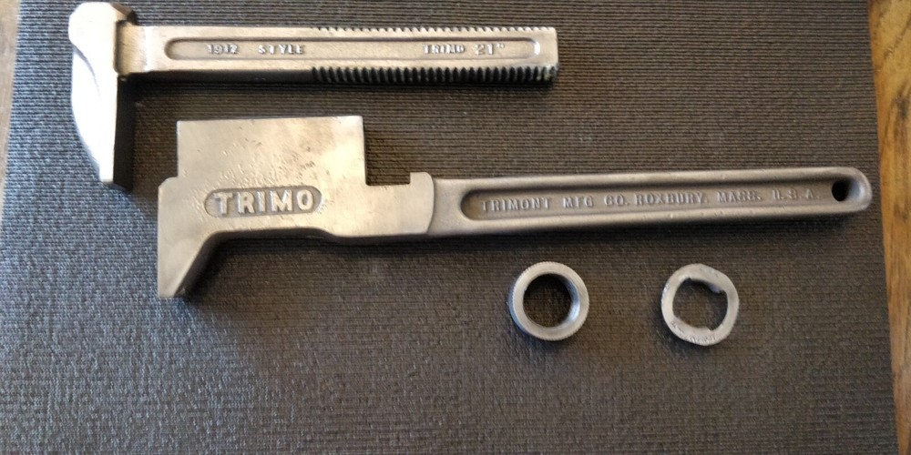 TRIMO 21" Adjustable Pipe Monkey Wrench REFURBISHED