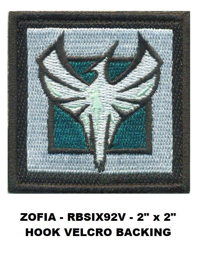 RAINBOW SIX - ZOFIA PATCH - 2" - RBSIX92V