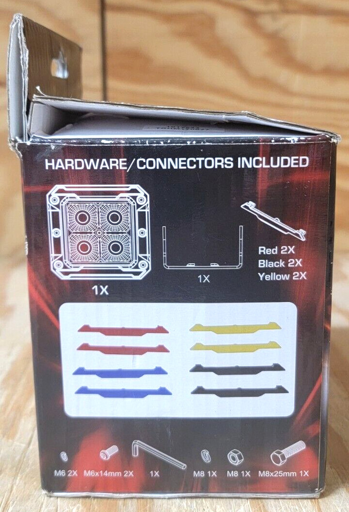 SupeRay 3" LED Flood Cube Light