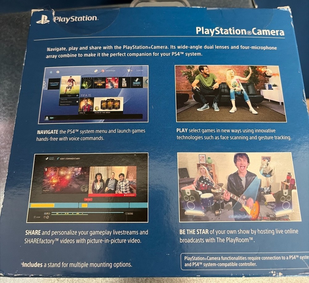 Sony PlayStation 4 PS4 Camera Motion Sensor Sealed Brand New
