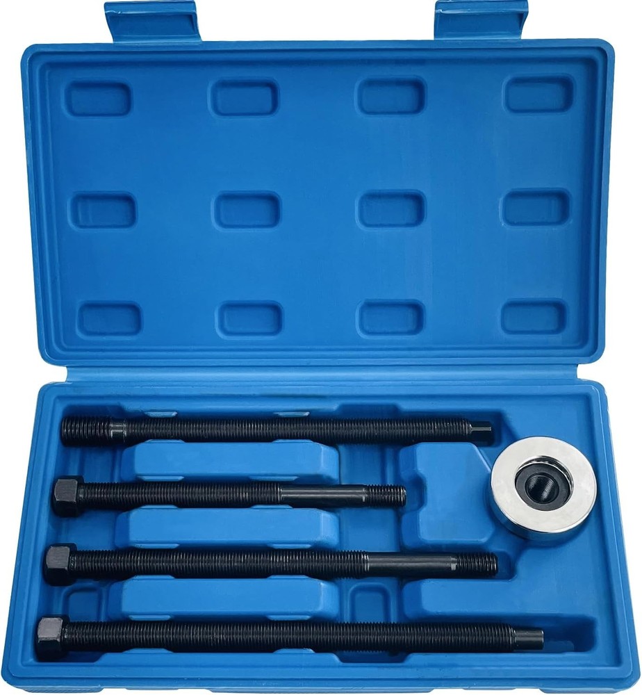 5Pcs Harmonic Balancer Installer Set, Extra Long Crank Pulley Damper