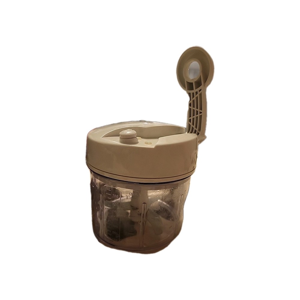 Pampered Chef Manual Food Processor Chopper 3 Cup Capacity