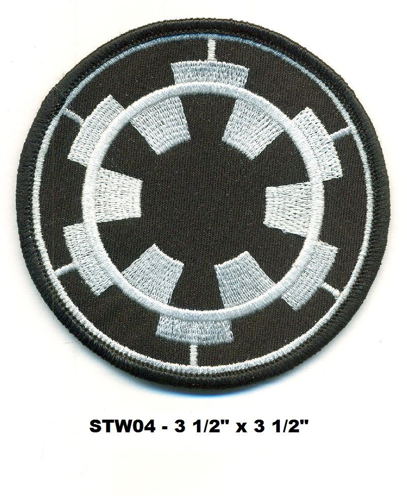 STAR WARS IMPERIAL FORCES HOOK VEL-KRO PATCH - STW04V
