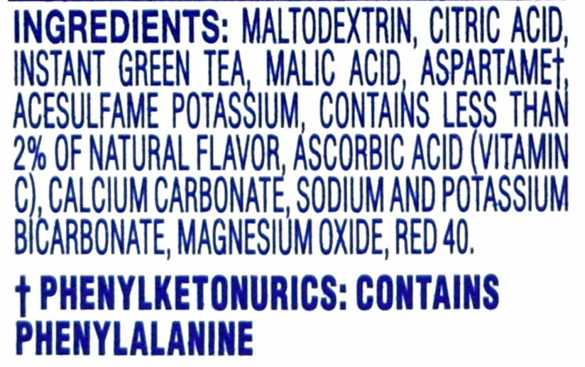 4 10-Packet Boxes Crystal Light Raspberry Green Tea On The Go Drink Mix
