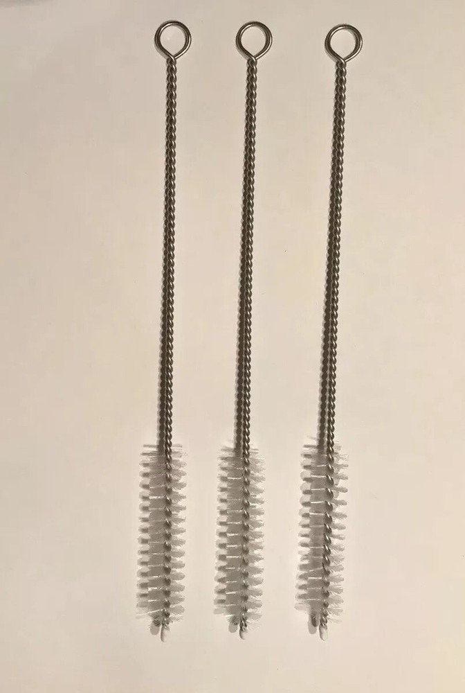 3pk Beer Faucet Cleaning Brush Airlock Brush Lot New
