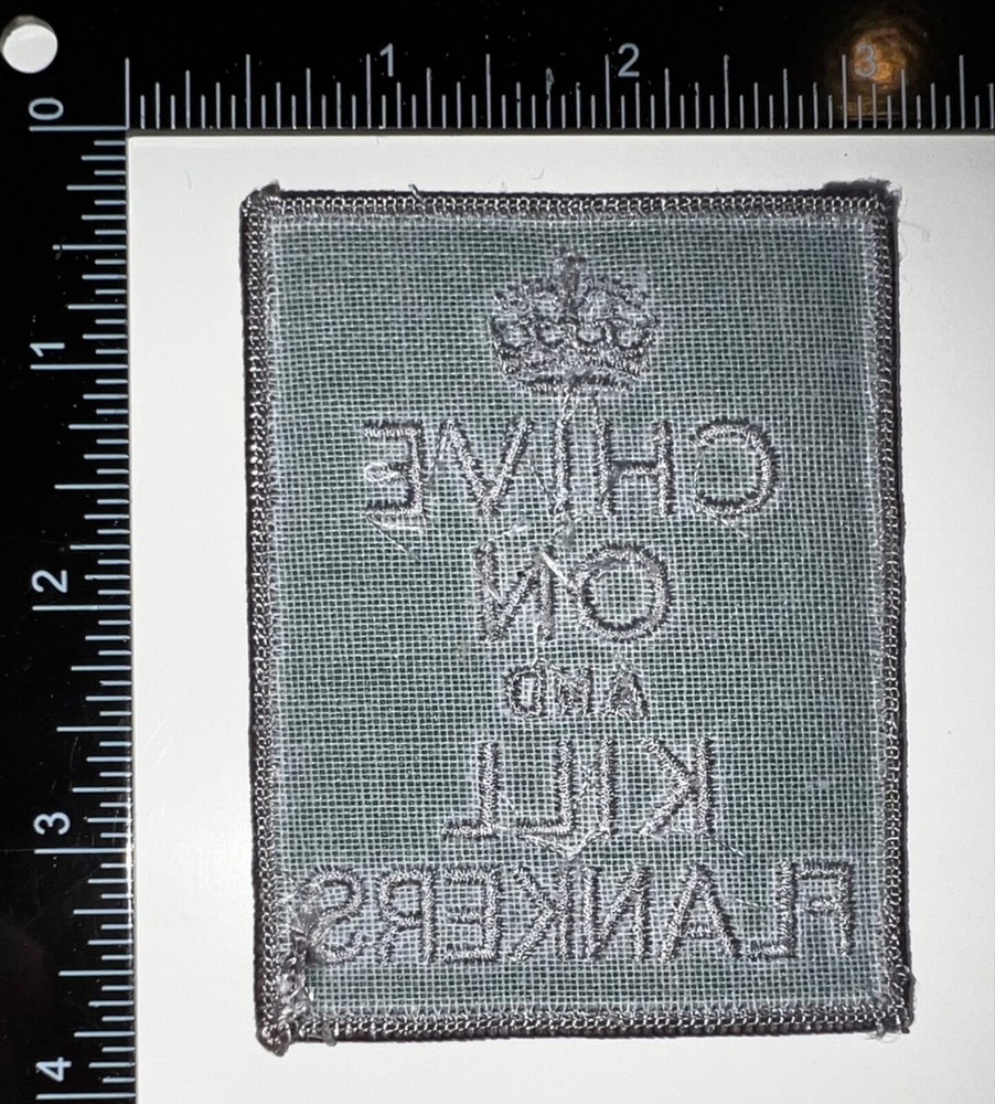 USAF 44th Fighter Squadron Chive On And Kill Flankers Patch