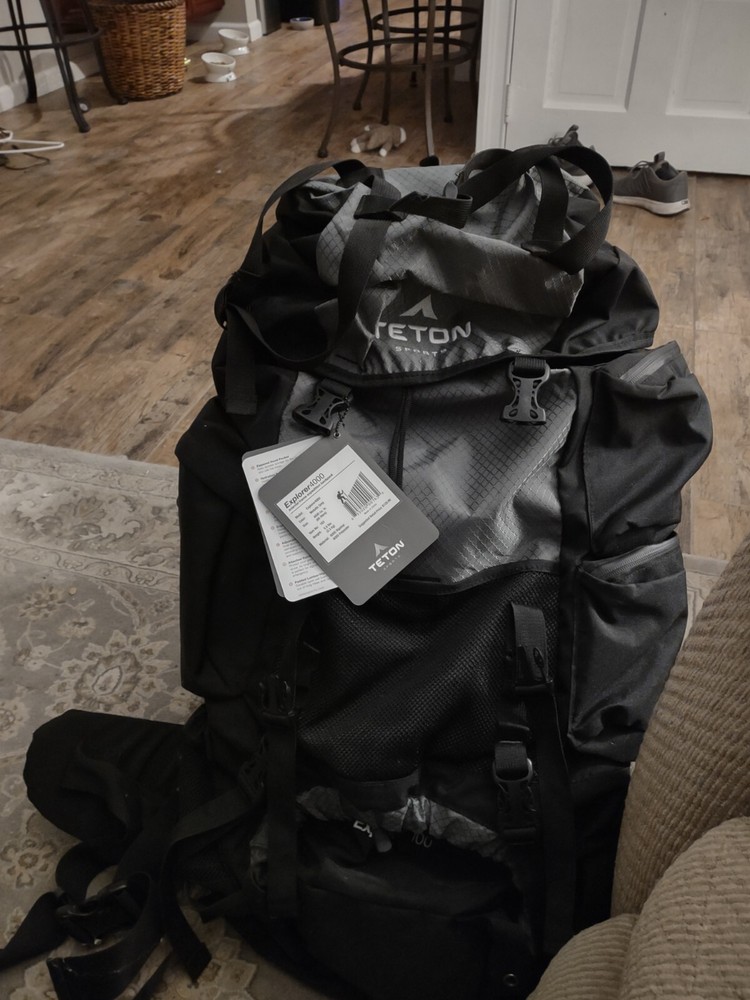 High-Performance Backpack - TETON Sports Explorer 4000 Internal Frame ;